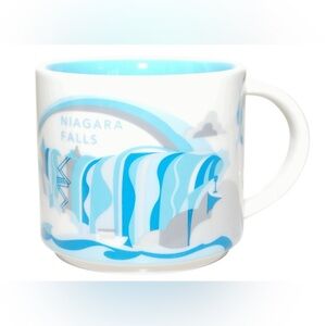 Starbucks Niagara Falls Ceramic Mug 14 Fl Oz You Are Here Collection